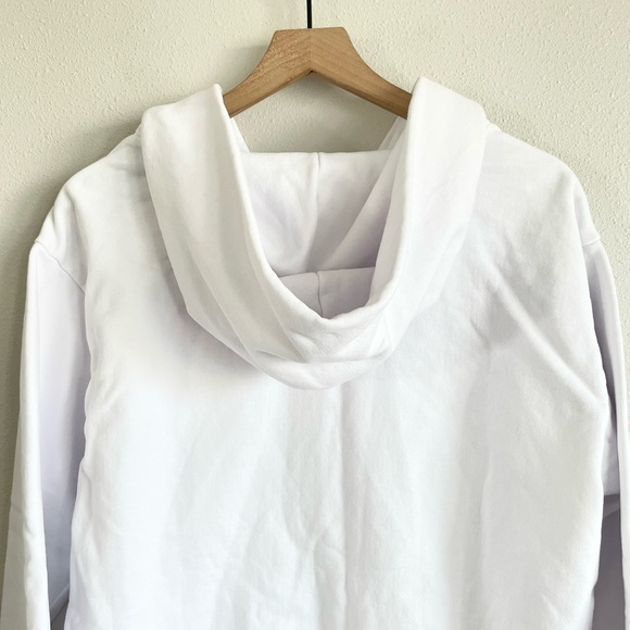 NWT Talentless Premium White Zip Up Hoodie Small - Picture 7 of 9